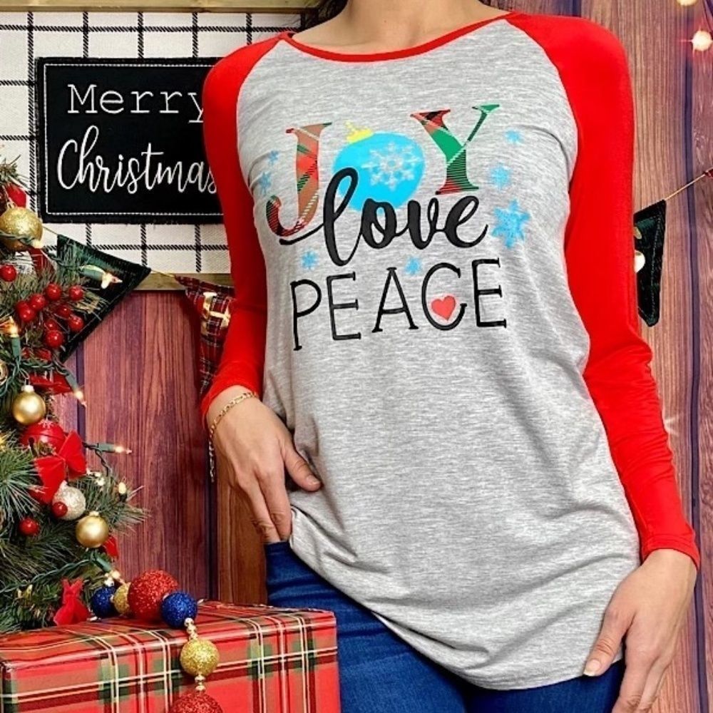 New!!! Holiday Raglan Shirt